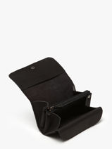 Porte-monnaie Oil Cuir Etrier Noir oil EOIL650-vue-porte