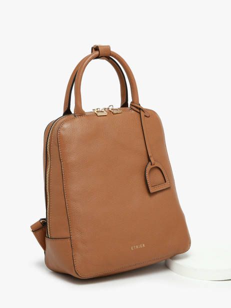 Backpack Tradition Leather Etrier Brown tradition ETRAB37S other view 2