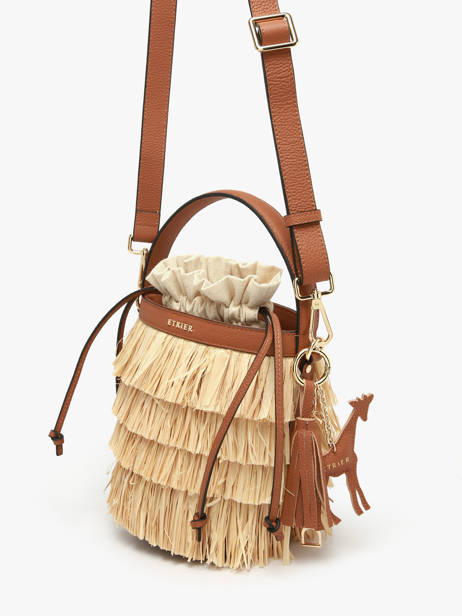 Sac Bandoulière S King Etrier Beige king EKIN183S vue secondaire 3