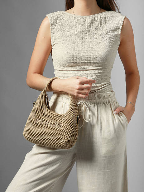 Sac Bandoulière Baobab Etrier Beige baobab EBAO154S vue secondaire 1